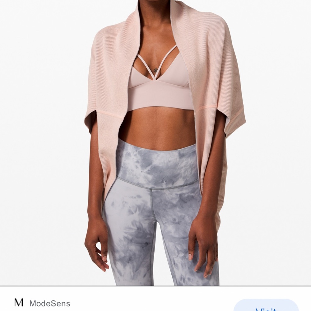 Exaltation Wrap in Pink! Lululemon!